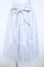 画像1: axes femme / ブルーミングサクラスカート F サックス Y-26-06-10-136-AX-SK-SZ-ZY (1)