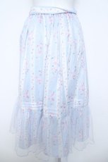 画像2: axes femme / ブルーミングサクラスカート F サックス Y-26-06-10-136-AX-SK-SZ-ZY (2)