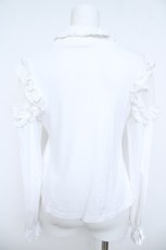 画像2: Angelic Pretty / Lacy Heartタートルネックカットソー  白 Y-26-06-10-003-AP-TO-SZ-ZY (2)