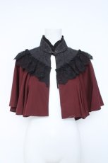 画像1: Sheglit / 眠りの森のレースケープ M ワイン Y-26-06-12-037-EL-TO-SZ-ZY (1)