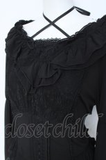 画像3: Ozz oneste / Circus Rose 姫袖カットソー  黒 Y-26-06-12-045-OO-BL-SZ-ZY (3)