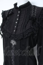 画像3: Ozz oneste / ヨーク切替プルオーバーカットソー  黒 Y-26-06-12-046-OO-TO-SZ-ZY (3)