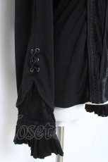 画像4: Ozz oneste / ヨーク切替プルオーバーカットソー  黒 Y-26-06-12-046-OO-TO-SZ-ZY (4)