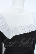 画像5: Sheglit / "Harriet"フリルワンピース M 黒 Y-26-06-12-051-EL-OP-SZ-ZY (5)