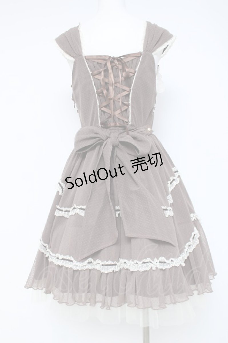 画像3: BABY,THE STARS SHINE BRIGHT / Alice Brugesチュチュジャンパースカート  ブラウン Y-26-06-12-055-BA-OP-SZ-ZY (3)