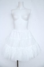 画像1: ATELIER PIERROT / ボリュームパニエ F ホワイト Y-26-06-12-084-EL-SK-SZ-ZY (1)