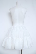 画像2: ATELIER PIERROT / ボリュームパニエ F ホワイト Y-26-06-12-084-EL-SK-SZ-ZY (2)