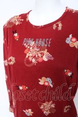 画像3: PINK HOUSE / 兵隊カットソー  赤 Y-26-06-12-025-LO-TO-SZ-ZY (3)
