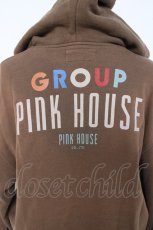画像3: PINK HOUSE /  ロゴプリントパーカー  茶 Y-26-06-12-027-LO-TO-SZ-ZY (3)