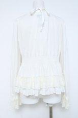 画像2: Sheglit / ティアードフリルカットソー  白 Y-26-06-12-029-EL-TO-SZ-ZY (2)