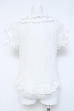 画像2: Angelic Pretty / ピュアカットボイルブラウス  白 Y-26-06-13-034-AP-BL-SA-ZY (2)