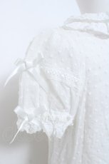 画像3: Angelic Pretty / ピュアカットボイルブラウス  白 Y-26-06-13-034-AP-BL-SA-ZY (3)