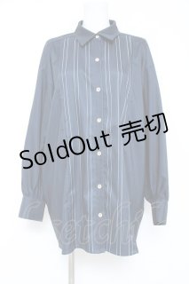 axes femme / 刀剣乱舞 山姥切 国広 シャツ F 紺 Y-26-06-13-038-AX-BL