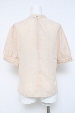 画像2: an another angelus / スタンドカラー刺繍ブラウス  アイボリー Y-26-06-13-057-CA-BL-SA-ZY (2)