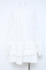 画像3: PINK HOUSE / フリルローンチュニック  白 Y-26-06-13-066-LO-OP-SZ-ZY (3)