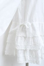 画像6: PINK HOUSE / フリルローンチュニック  白 Y-26-06-13-066-LO-OP-SZ-ZY (6)