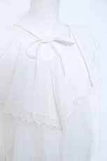 画像3: Bubbles / BIG襟ブラウス  白 Y-26-06-13-073-LO-BL-SZ-ZY (3)