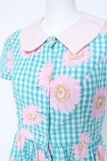 画像3: MILK / Summerフラワーワンピース  グリーン Y-26-06-13-089-ML-OP-SZ-ZY (3)