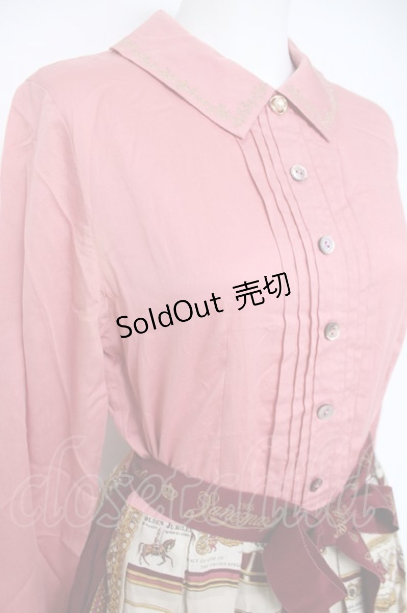 画像4: Jane Marple /Royal chocolateゲストドレス  アイボリーＸボルドー Y-26-06-13-098-JM-OP-SA-ZY (4)