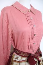 画像4: Jane Marple /Royal chocolateゲストドレス  アイボリーＸボルドー Y-26-06-13-098-JM-OP-SA-ZY (4)