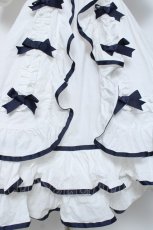 画像5: AND ROMEO / クラシカルセーラーワンピース  白 Y-26-06-13-104-LO-OP-SZ-ZY (5)