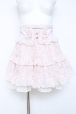 画像1: LIZ LISA / リボンベルトチュールスカート  ピンク Y-26-06-13-110-LO-SK-SZ-ZY (1)