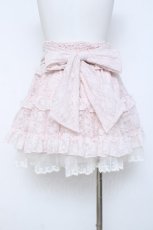 画像2: LIZ LISA / リボンベルトチュールスカート  ピンク Y-26-06-13-110-LO-SK-SZ-ZY (2)