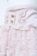 画像3: LIZ LISA / リボンベルトチュールスカート  ピンク Y-26-06-13-110-LO-SK-SZ-ZY (3)