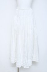 画像1: INGEBORG / 裾フリルペチコートスカート  アイボリー Y-26-06-13-120-LO-SK-SA-ZY (1)