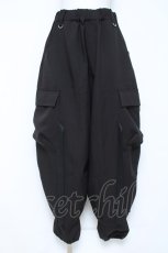 画像1: rezen / カーゴボンタンバルーンパンツ M 漆黒 Y-26-06-13-123-LO-PA-SZ-ZY (1)