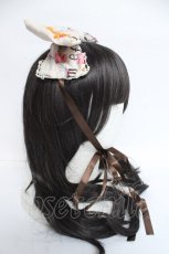 画像3: metamorphose / リスのお手紙リボンヘッドドレス  オフ Y-26-06-13-014-ME-AC-SZ-ZY (3)