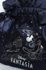 画像3: Maison de FLEUR / FANTASIA Mickeyフリルトートバッグ  紺 Y-26-06-13-023-LO-BG-SZ-ZY (3)