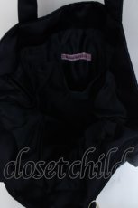 画像4: Maison de FLEUR / FANTASIA Mickeyフリルトートバッグ  紺 Y-26-06-13-023-LO-BG-SZ-ZY (4)