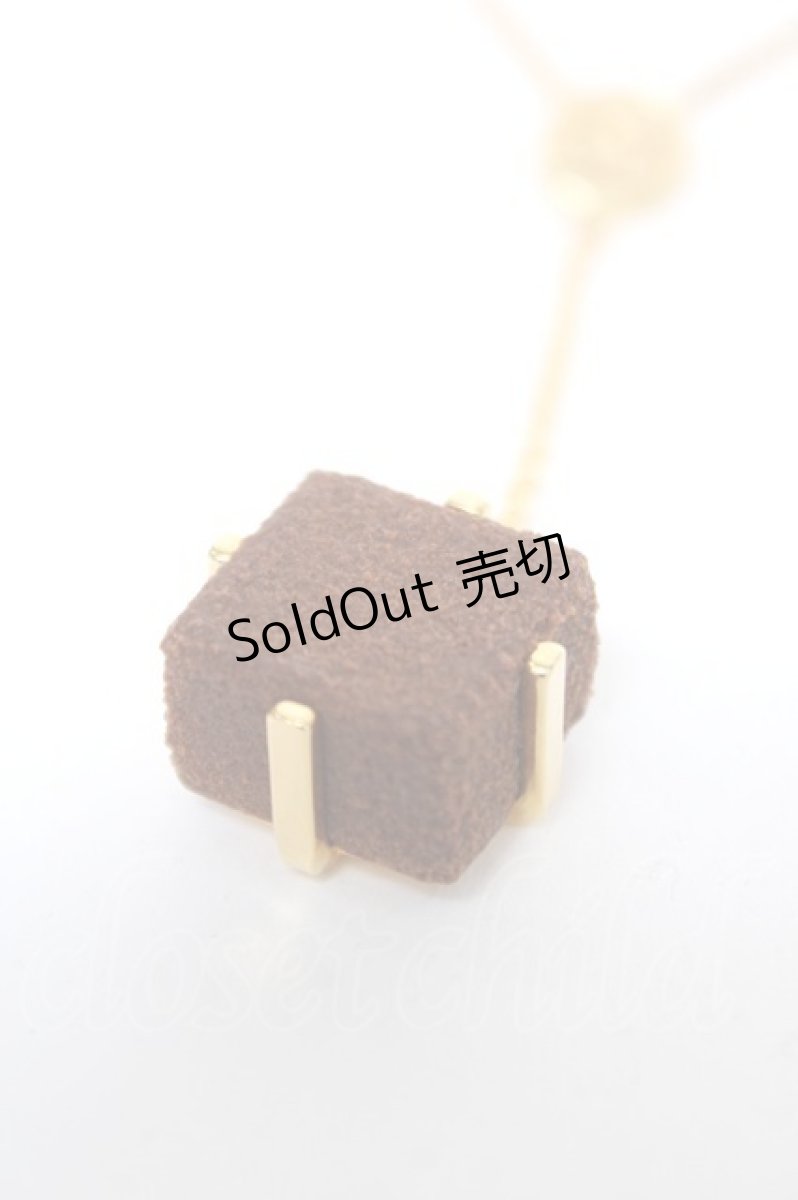 画像1: Q-pot. / プチリュクスチョコレートネックレス  チョコレート Y-26-06-14-001-QP-AC-SZ-ZY (1)