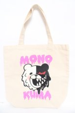 画像1: LISTEN FLAVOR / コラボモノクマトートバッグ  生成り Y-26-06-14-045-PU-BG-SZ-ZY (1)