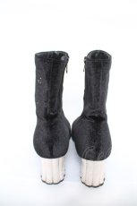 画像3: axes femme POETIQUE / 天体モチーフ刺繍ベロアブーツ L 黒 Y-26-06-14-055-AX-SH-SZ-ZY (3)