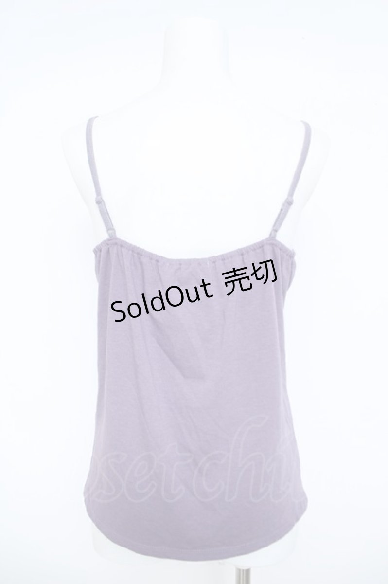 画像2: axes femme / ミニバラキャミソール M パープル Y-26-06-14-066-AX-TO-SZ-ZY (2)