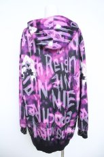画像2: NieR Clothing / 吊りプリントパーカー  パープル Y-26-06-14-080-PU-TO-SZ-ZY (2)