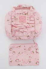 画像1: PINK HOUSE / ネモフィラポーチ  ピンク Y-26-06-14-015-LO-BG-SZ-ZY (1)