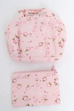 画像2: PINK HOUSE / ネモフィラポーチ  ピンク Y-26-06-14-015-LO-BG-SZ-ZY (2)