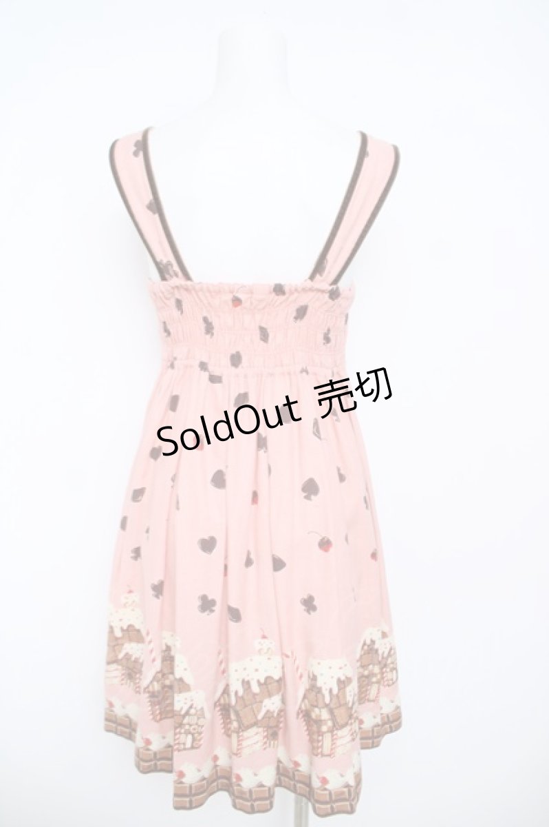 画像2: Emily Temple cute / ヘクセンハウスプリントスカラップノースリーブワンピース M ピンク Y-26-06-14-145-ET-OP-SZ-ZY (2)