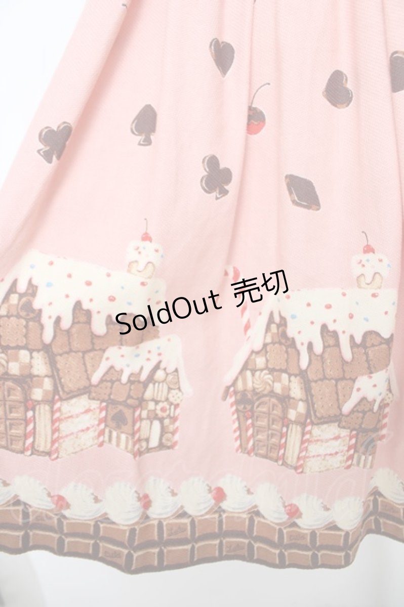画像3: Emily Temple cute / ヘクセンハウスプリントスカラップノースリーブワンピース M ピンク Y-26-06-14-145-ET-OP-SZ-ZY (3)