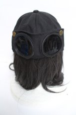 画像3: NieR Clothing / ゴーグルキャップ  黒 Y-26-06-14-024-PU-ZA-SZ-ZY (3)
