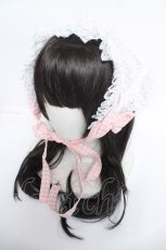 画像1: LOLITA / 五月アイコラボ/リボンヘッドドレス  ピンク Y-26-06-14-033-LO-ZA-SZ-ZY (1)