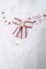 画像3: Amavel / Fancy Cookieブラウス  白 Y-26-06-16-039-CA-BL-SZ-ZY (3)