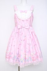 画像1: Angelic Pretty / Dreamyベビールームジャンパースカート  ピンク Y-26-06-16-075-AP-OP-SZ-ZY (1)
