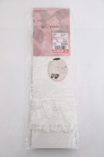 画像1: m petit by misako / AMCSシアーハートレース  中白 Y-26-06-16-010-LO-ZA-SZ-ZY (1)