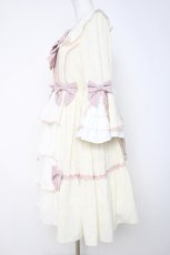 画像2: axes femme kawaii / メアリー姫袖ドレス  生成り Y-26-06-16-086-AX-OP-SZ-ZY (2)