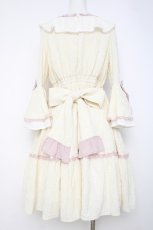 画像3: axes femme kawaii / メアリー姫袖ドレス  生成り Y-26-06-16-086-AX-OP-SZ-ZY (3)