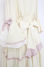 画像4: axes femme kawaii / メアリー姫袖ドレス  生成り Y-26-06-16-086-AX-OP-SZ-ZY (4)